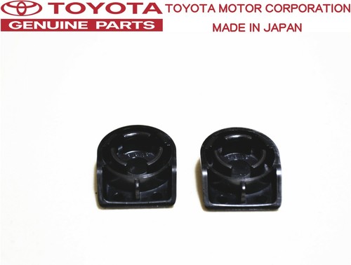 TOYOTA 93-02 JZA80 SUPRA MK4 Juego de tapa de tuerca de brazo limpiaparabrisas delantero OEM - Imagen 2 de 2