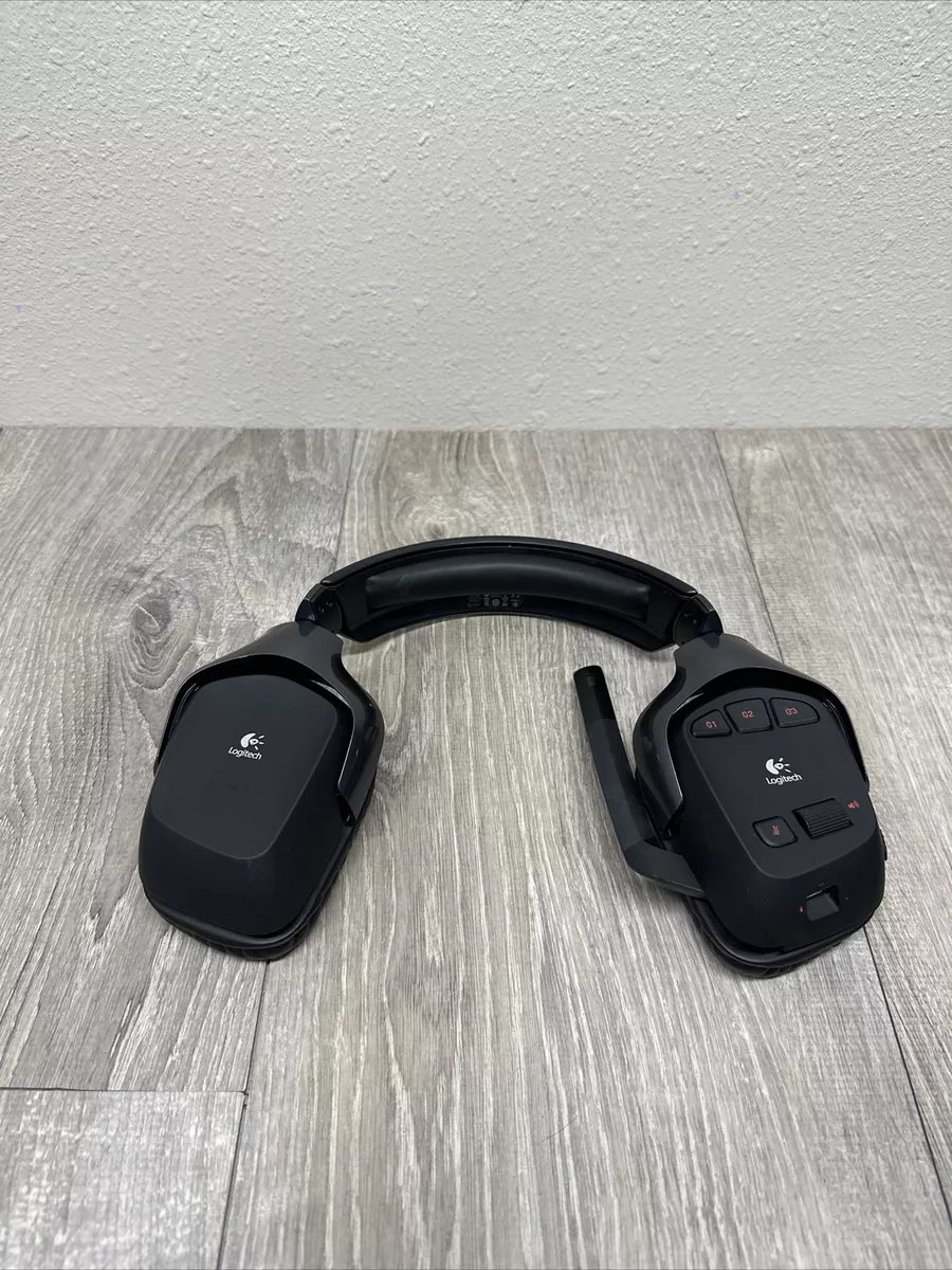 Logitech G930 2.4GHz Over Ear Wireless Gaming Headset ONLY No