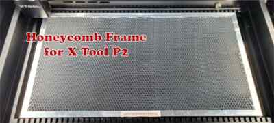 Wabengitter & Rahmen / Aluminum Honeycomb kompatibel zu  xTool  P2 CO2 Laser