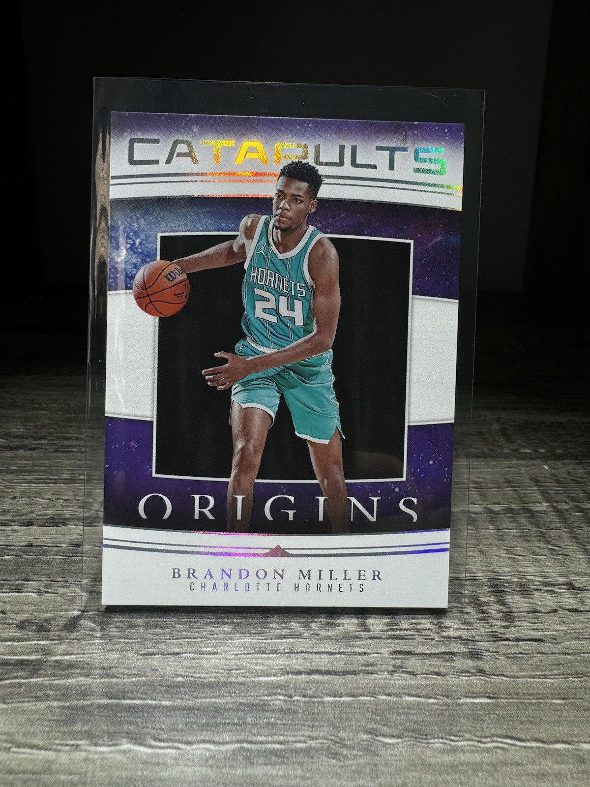 2023-2024 Panini Origins Brandon Miller Catapults Hornets