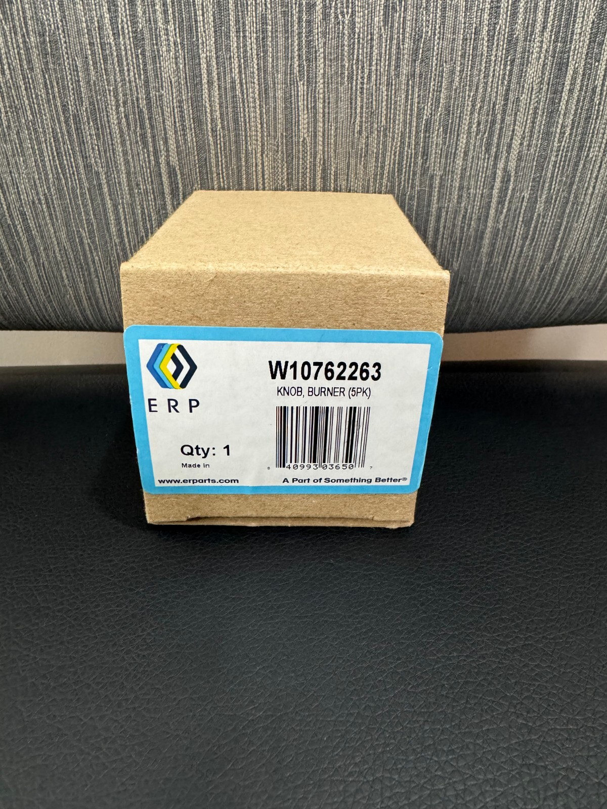 ERP W10762263 Gas Range Burner Knob Kit Pack of 5 W10766544