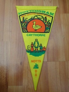 NOTTINGHAM D.A. CAYTHORPE 20TH GOOSE FAIR MEET 1984 CAMPING CLUB