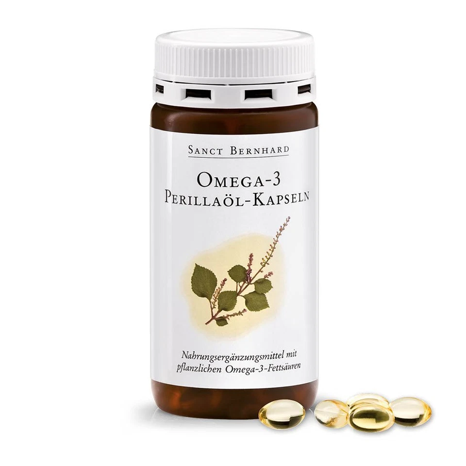 Omega-3 Perillaöl-Kapseln 500mg  | Alpha-Linolensäure | 150 Stück | 136,36€/kg - Bild 1 von 1