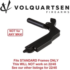 VOLQUARTSEN Mainspring Housing Ruger Mark 1 2 3 MK I II III BLACK VC3MSR-3-B