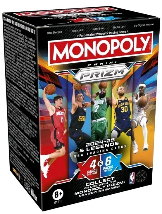 2024-25 Panini Prizm Monopoly NBA Basketball Box