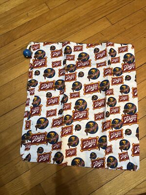 SCHLITZ BEER Multi-Purpose Drawstring Bag New 16X18