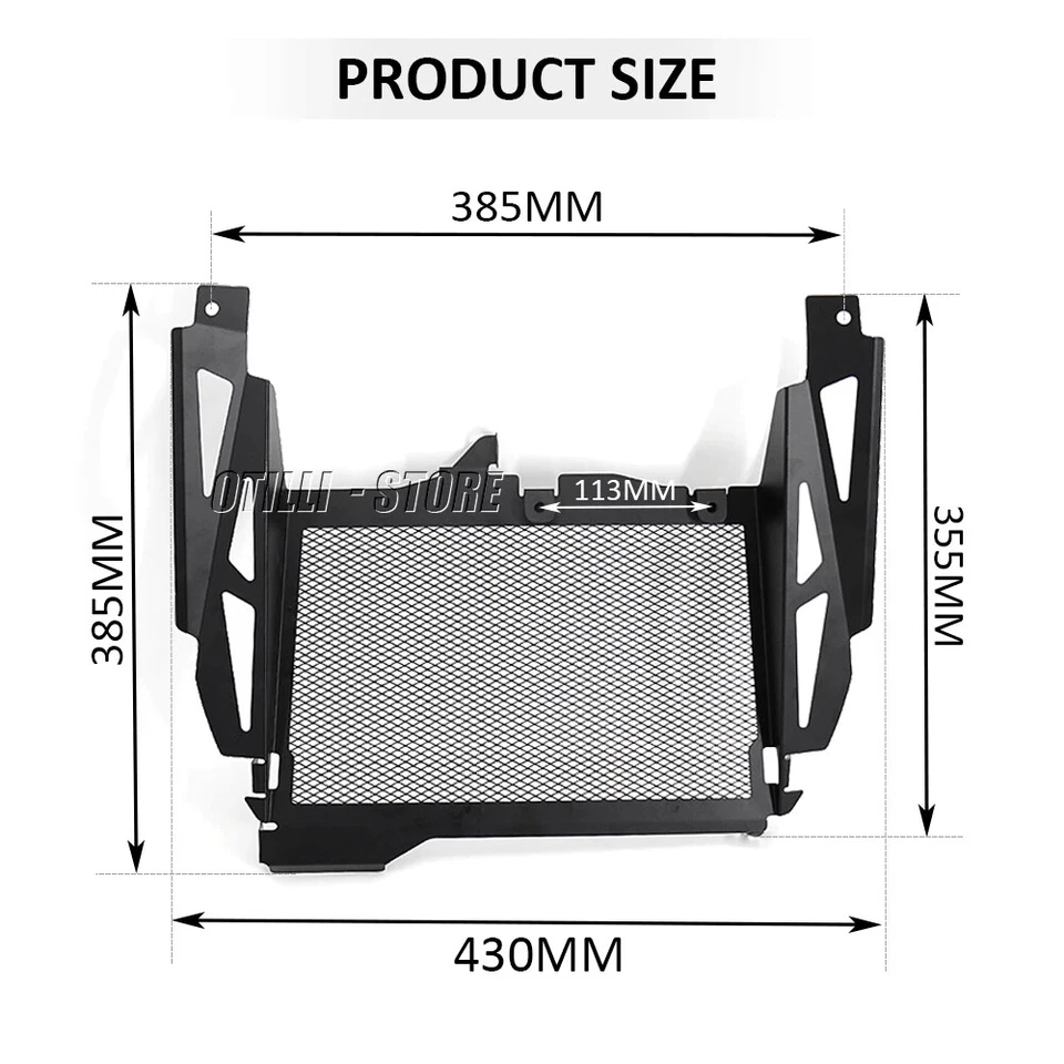 Radiator Guard Grille Guard Cover For YAMAHA 700 Tenere 700 World Raid 2022-2025 - Image 4 of 4