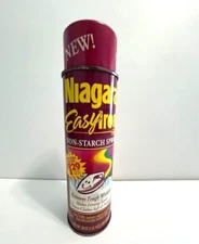Vintage Niagara Easy Iron Non-Starch Spray USA Made 20 oz,  567 grams