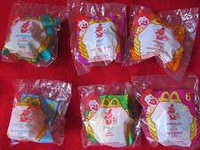 6 pc Set 1998 McDonald's Halloween Toys