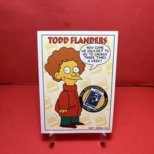 1994 SkyBox Bongo Comics Simpsons Series 2 Characters Todd Flanders #S15 VG🦄