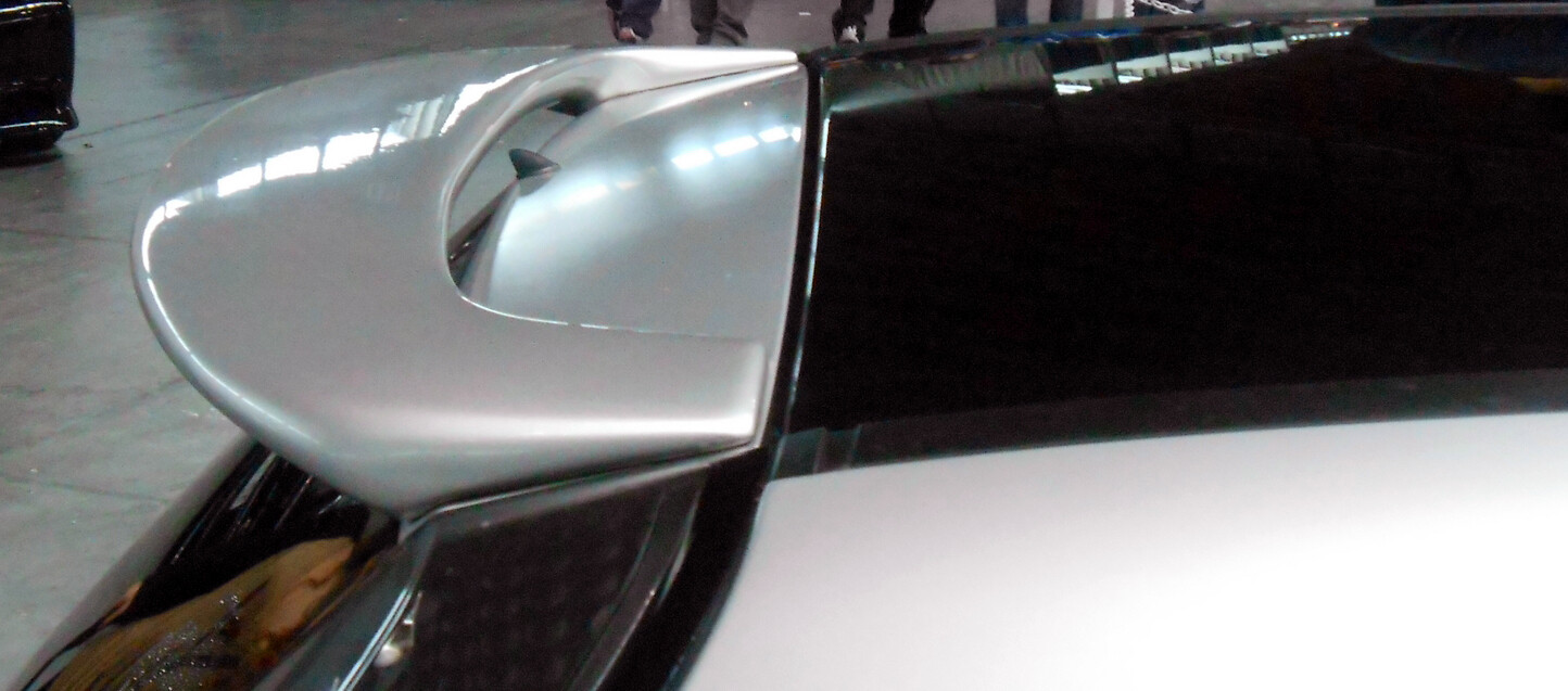 Aileron de coffre Opel Corsa C améliorant l'aérodynamisme en ABS primed
