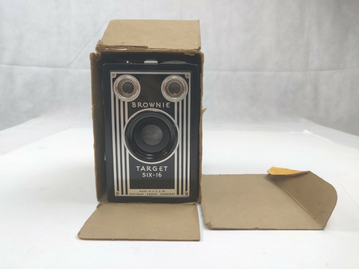 Vintage Eastman Kodak Brownie Target Six-16 Antique Box