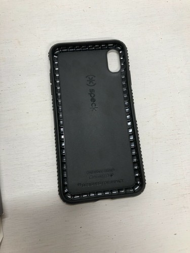 Speck IPhone XS Max Presidio Grip Phone Case Black - Picture 4 of 4
