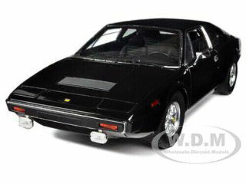 1/18　ホットウィール　エリート　フェラーリ　308　GT4　ディーノ FERRARI DINO 308 GT4 BLACK ELVIS PRESLEY 1/18 DIECAST MODEL CAR
