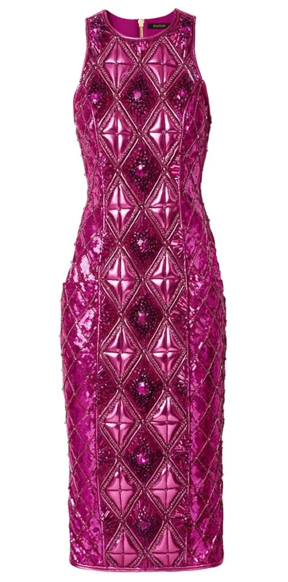 NWT Balmain for H&M pink jewelled dress us 4 EU 34 | eBay