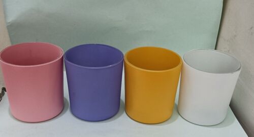 EMPTY Matte finished Candle Jar Glass 12 oz limited edition regular 40 pieces - Picture 3 of 3