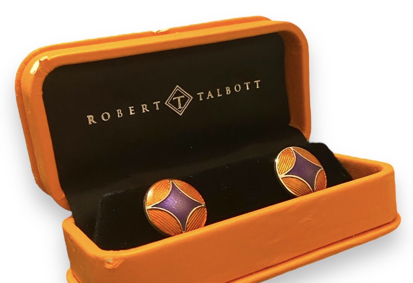 Robert Talbott Silver Multi Colour Enamel And Sil… - image 1