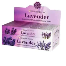 Garden Fresh Lavender incense sticks Premium Hand rolled Agarbatti 180gm
