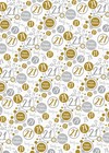 2 Sheets 21st Birthday Wrapping Paper Age 21 Giftwrap Unisex Gold (PA-W49) - NB