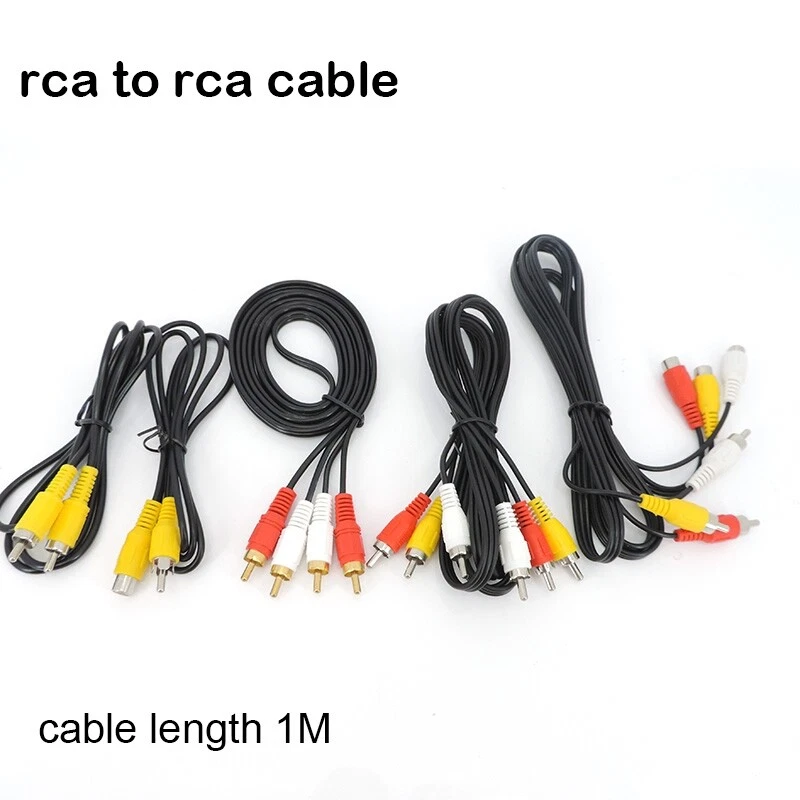 Adattatore RCA Maschio-maschio Placcato Oro &ndash; Giunzione Cavo Audio/video, Universale