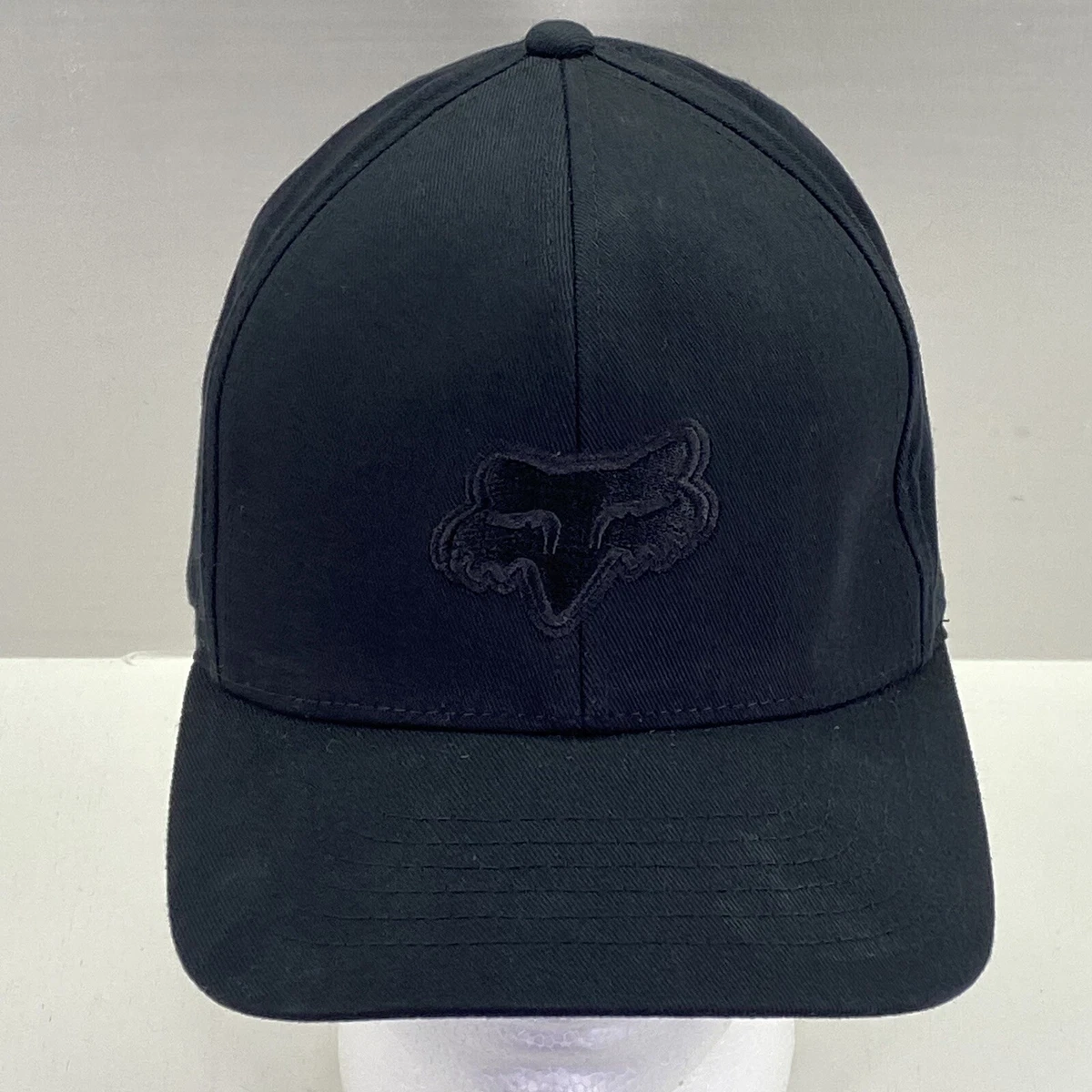 Fox Racing Flex Fit L XL Hat Cap Extreme Dirtbike Motocross Black