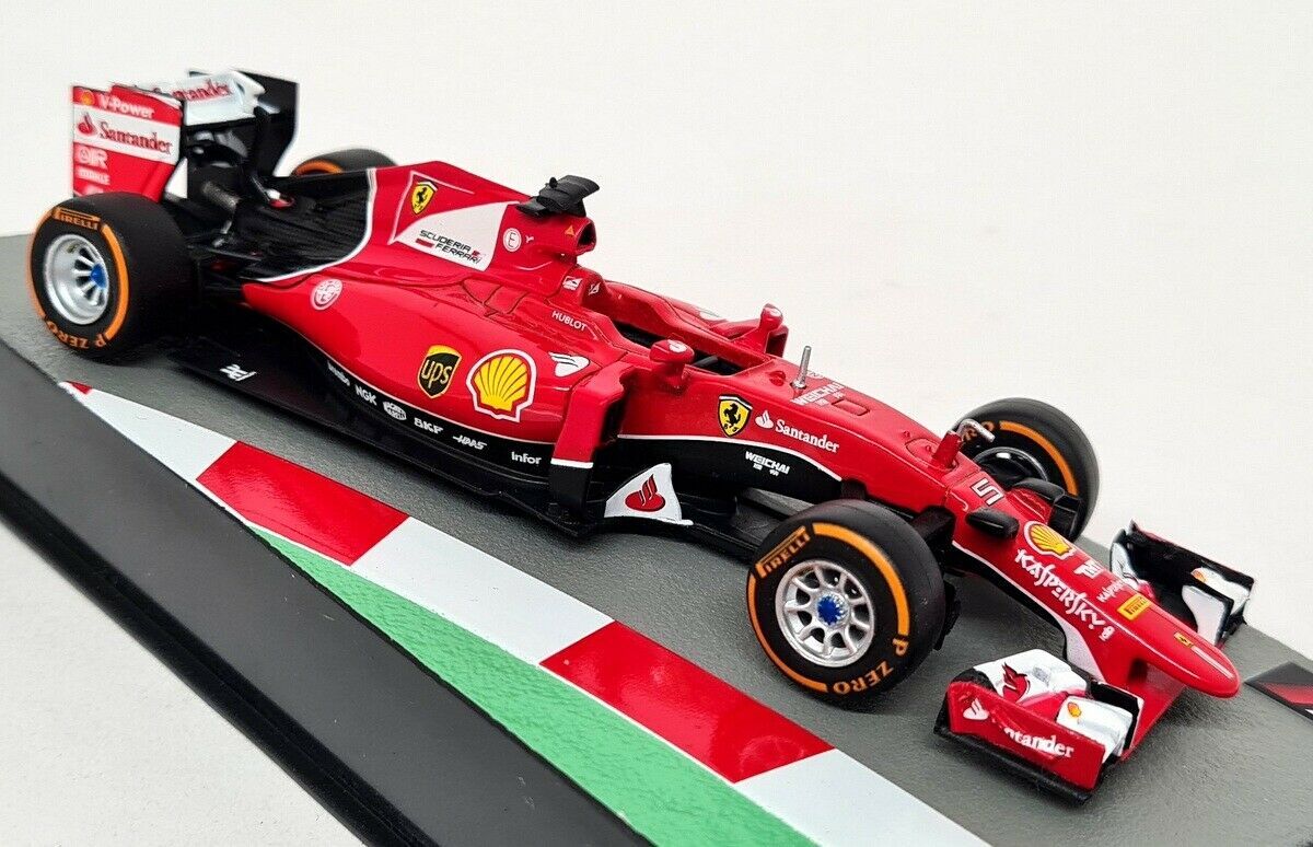 Atlas 1/43 Scale - Ferrari SF15 T 2015 Sebastian Vettel Diecast 