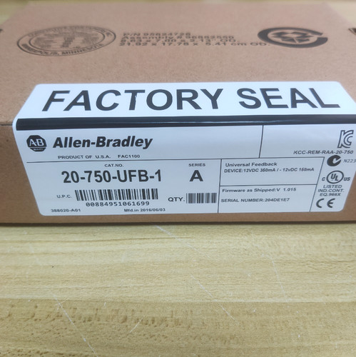 1pc New Allen-Bradley 20-750-UFB-1 AB Universal Feedback Module 20750UFB1 - Picture 3 of 5