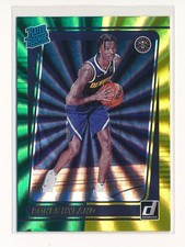 BONES HYLAND 2021-22 DONRUSS HOLO GREEN YELLOW LASER RC RATED *DENVER NUGGETS*