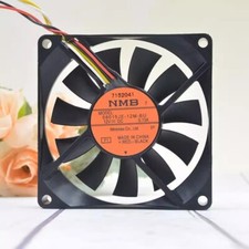 NMB 08015JE-12M-BU 8015 DC12V 0.13A 8CM 4-wire PWM silent cooling fan