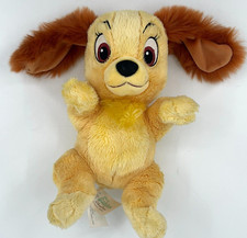 Disney Parks Babies Lady And The Tramp Plush Puppy Dog Cocker Spaniel 11  
