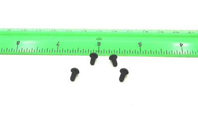 Lionel 4-40 x 1/4'' RH Screw - Blackened, TEN pieces, NOS, Original Lionel, EXC