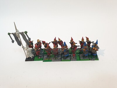 Warhammer Dunkelelfen Dark Elves Dark Elf 16 Armbrustschützen Crossbowmen Metal