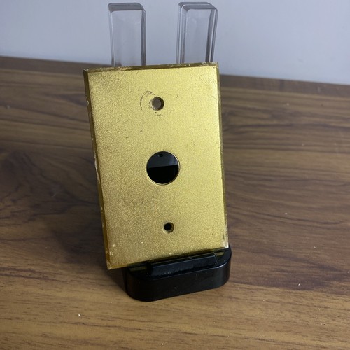 Huber bouton de sonnette en métal - bouton de sonnette avec plaque