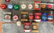Harrods Christmas Baubles dated 1991 to 2022 + undated - more added this month