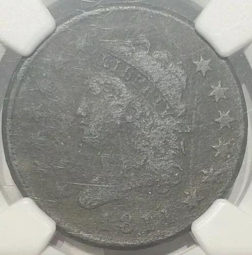 1811 Large Cent S-287 NGC FINE DETAILS Corrosion