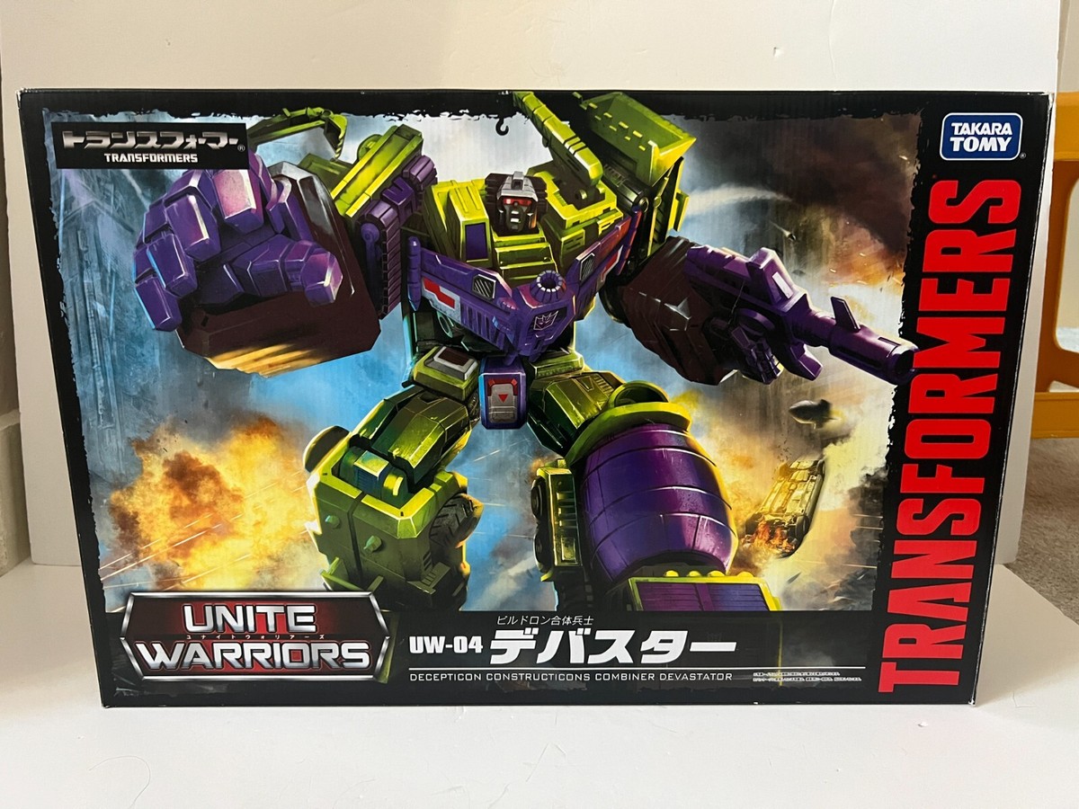 Transformers Takara Titan Class Unite Warriors UW-04 Devastator Ex