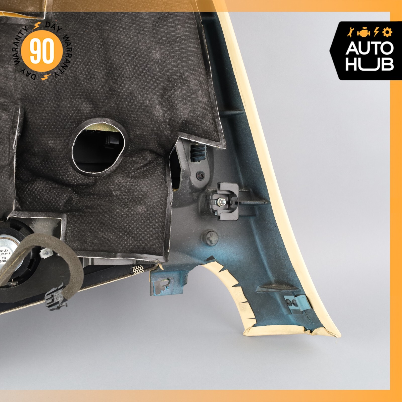 07-11 Bentley Continental GTC Rear Right Side Interior Door Panel OEM 63k