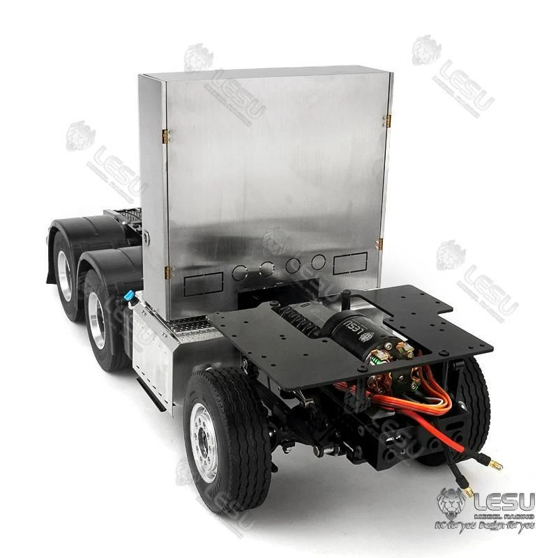 LESU 1/14 Metal Chassis for TAMIYA 3363 56348 1851 Highline RC Tractor Truck Car - Image 2 of 4