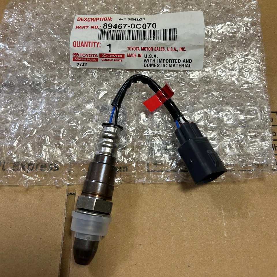 【NEW】Toyota Genuine 89467-0C070 RH Oxygen Sensor 2014-2021 Sequoia & Tundra - Изображение 3 из 4