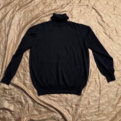 Peter Hahn Pulli Pullover Reine Schurwolle Gr.46 Grau