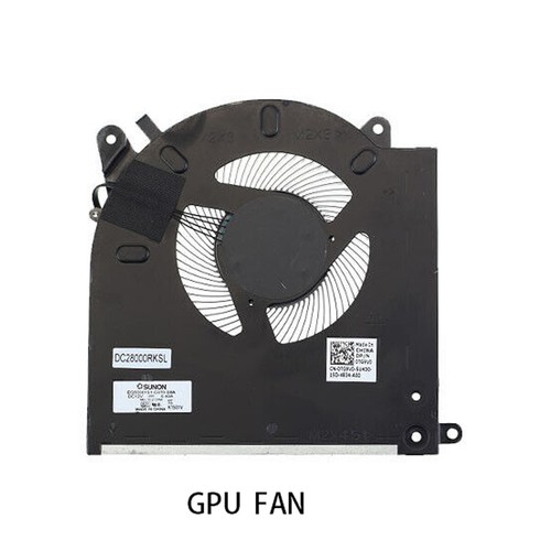 For DELL Alienware M15 R3 R4 RTX 2070 Laptop CPU / GPU Cooling Fan 0TG9V0 0D1X38 - Afbeelding 9 van 10
