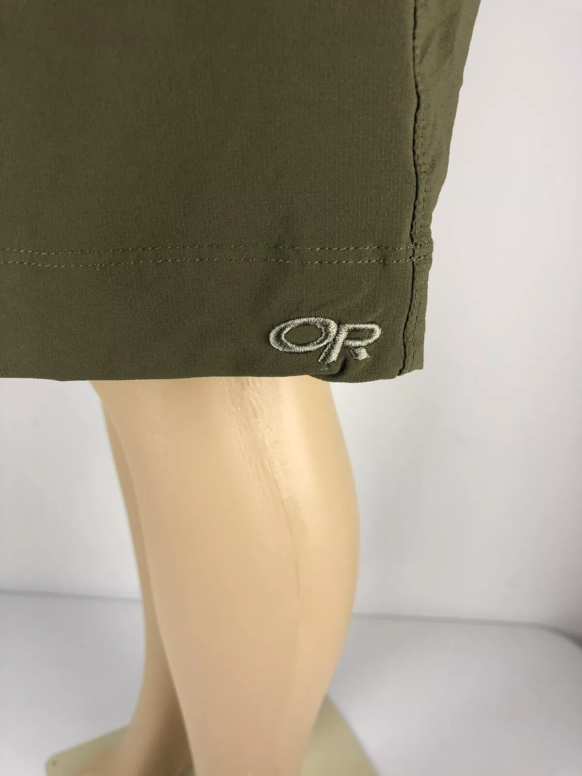 outdoor-research embroidered nylon spandex shorts