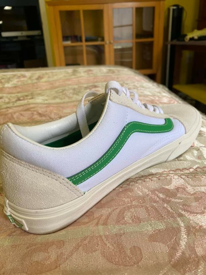 vans old skool kelly red