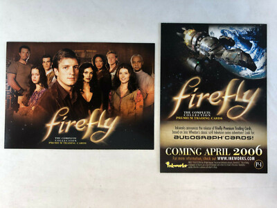 CHEAP PROMO CARD: FIREFLY THE COMPLETE COLLECTION Inkworks 2006 #P-1
