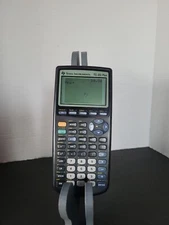 Texas Instruments TI-83 Plus Graphing Calculator Black Tested W/Cover See Screen