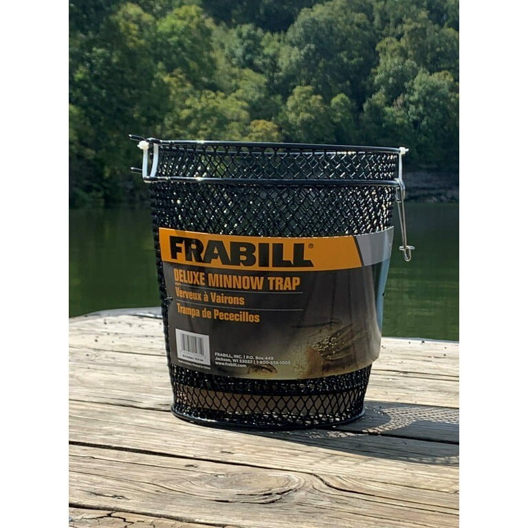 Frabill Torpedo Minnow Trap, Mesh, Black eBay