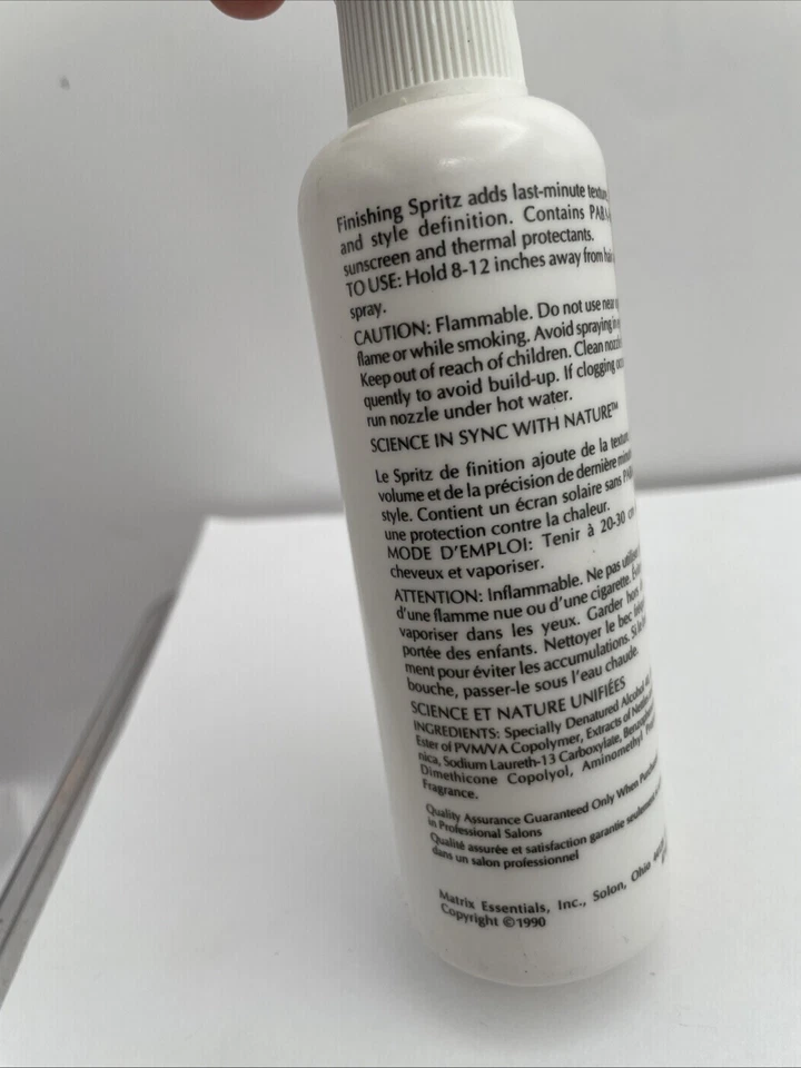 Matrix Biolage Styling Finishing Spritz Firm Hold Hairspray 4 Oz Original Travel - Image 2 of 2