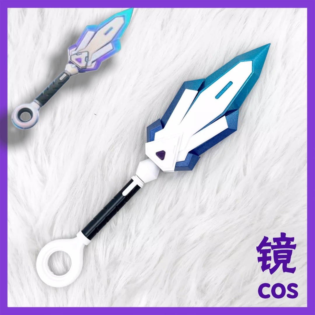 Game OVERWATCH2 Kiriko Weapon Replica Handheld Cosplay Prop 30cm Halloween New