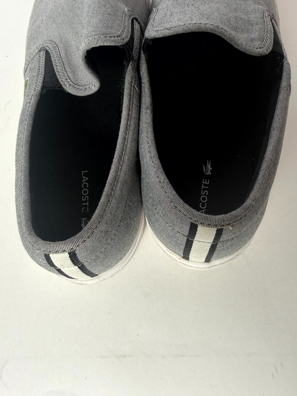 Lacoste Gazon Sport 216 1 Mens Sneakers US 10 Gray Slip On Fashion Casual Shoes thumbnail 8