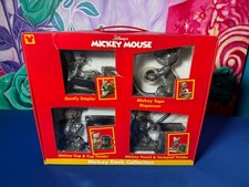 Disney Mickey Mouse Desk Collection 4-Piece Set – New in Box – Mug & Accessories